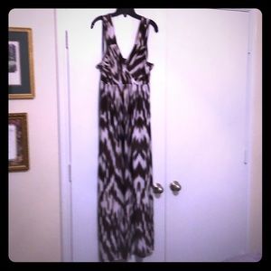Ikat strapie dress